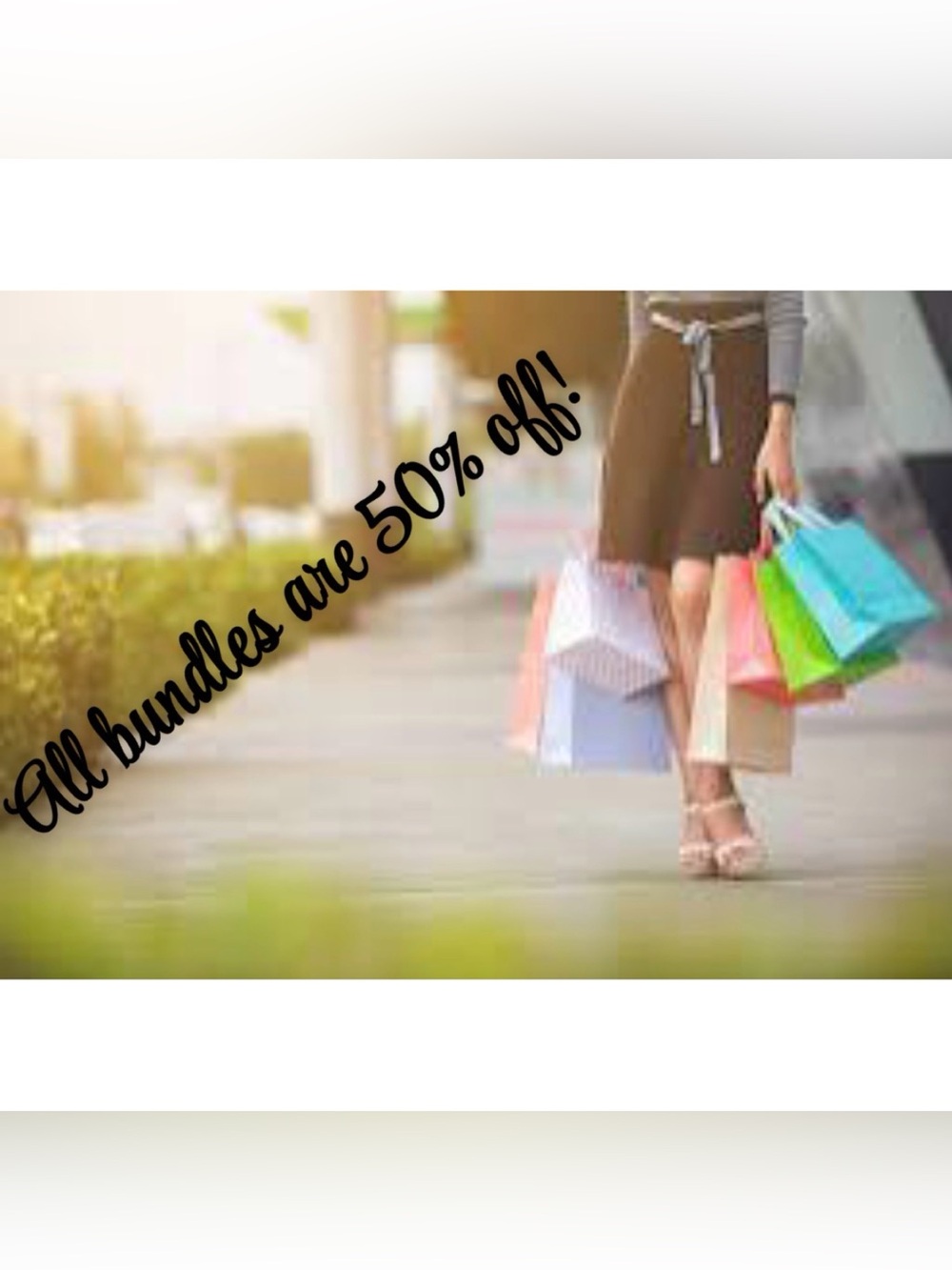 50% off bundles 🛍️